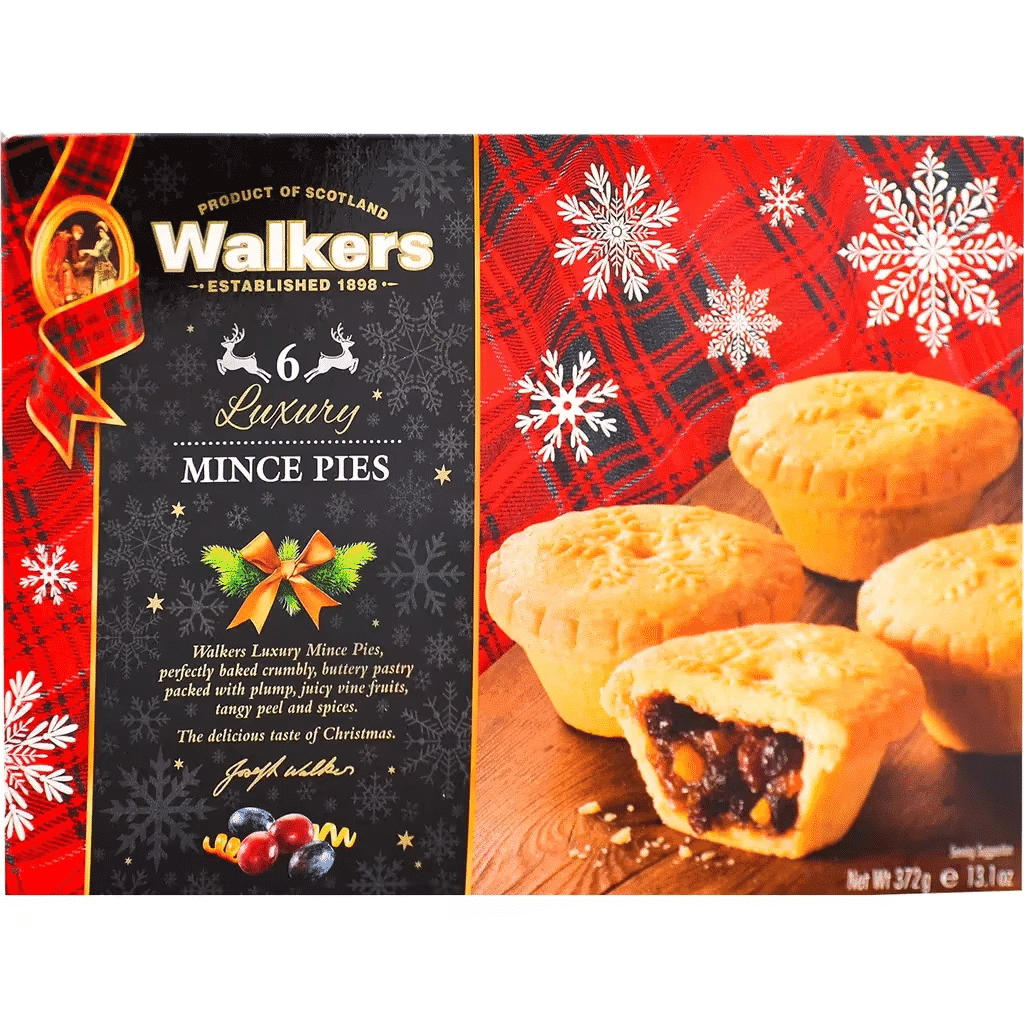 Mincemeat Tarts embalagem 372 g - WALKERS