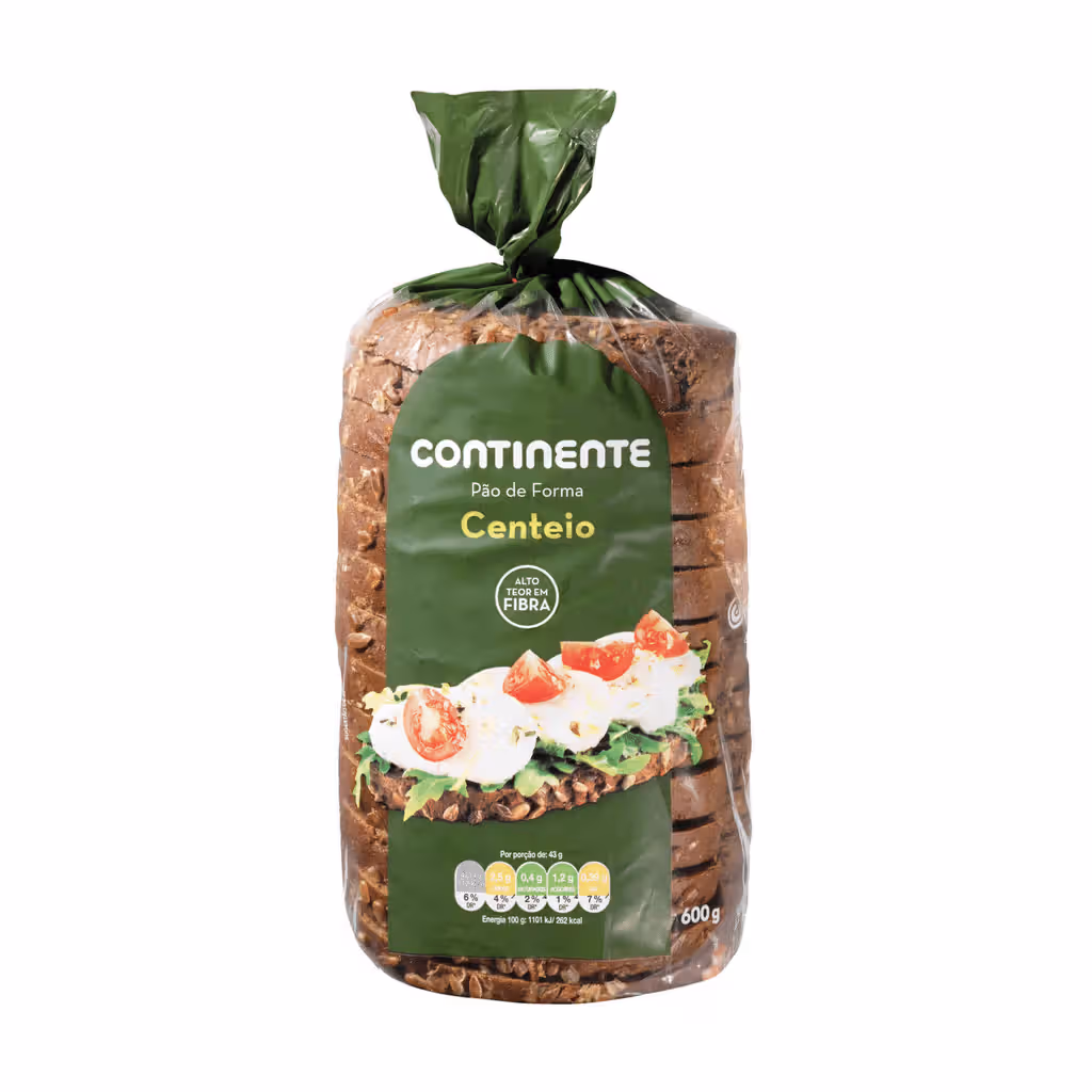 Pão de Forma de Centeio - CONTINENTE