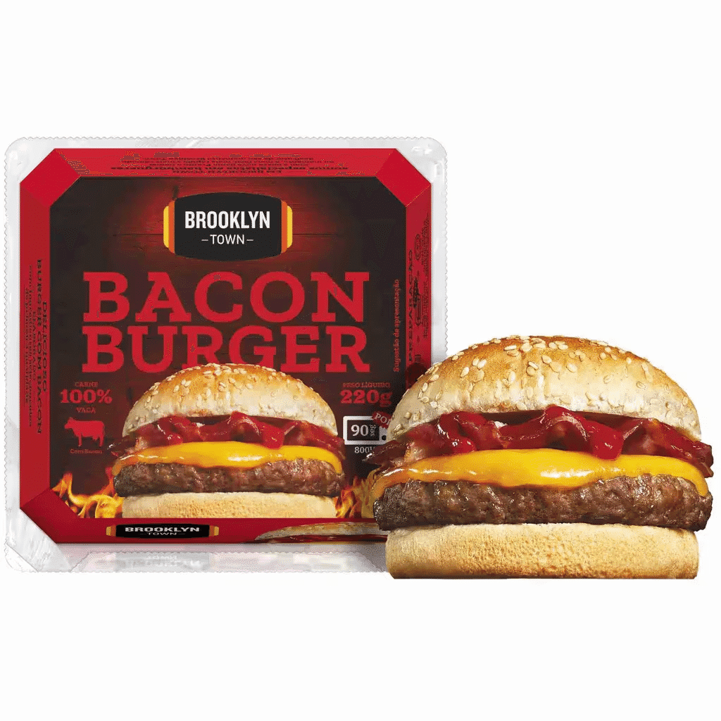 Hambúrguer de Bacon - BROOKLYN TOWN