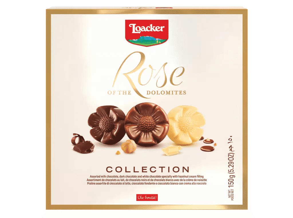 Chocolate Colle. Rosa Das Dolomities 150g - LOACKER