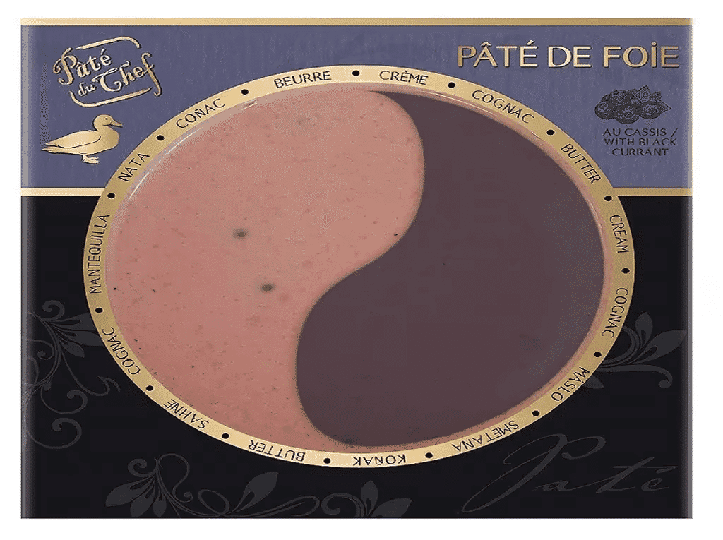 Pate Foie Pato Pate Du Chef Groselha Negra 80g - PATÉ DU CHEF