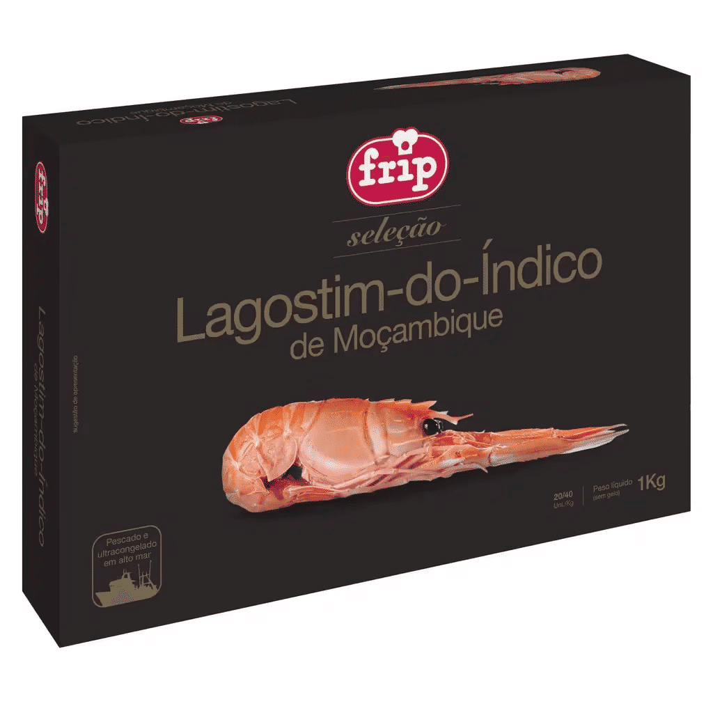 Lagostim do Índico Selvagem Ultracongelado - FRIP
