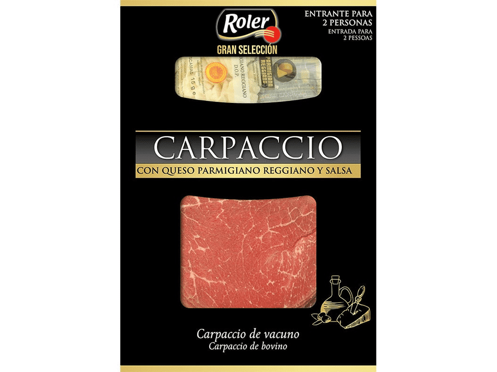 Carpaccio Bovino Angus 80g - NIPA