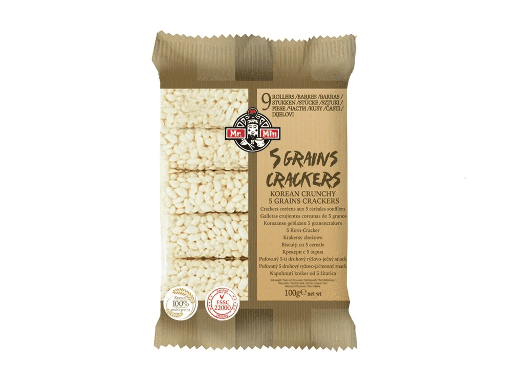Barras De Grão Coreia 100g - MR. MIN