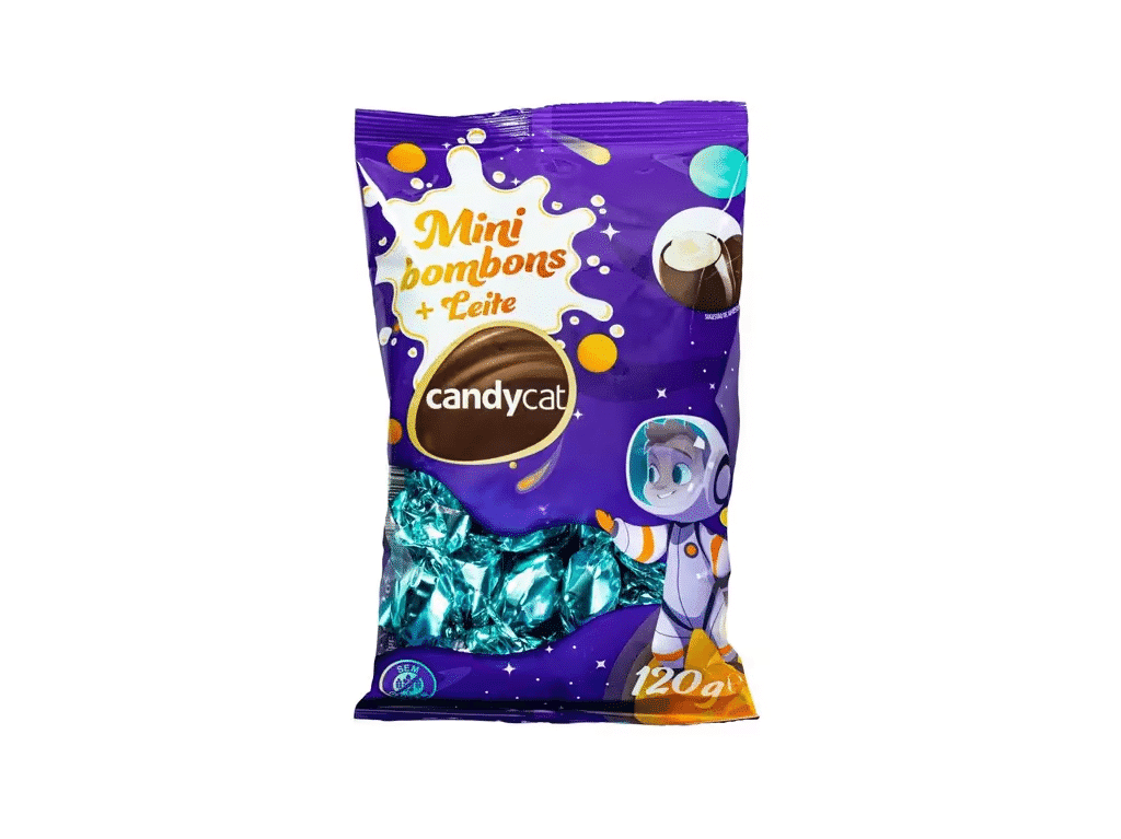 Bombons Chocolate Mini 120 - CANDYCAT