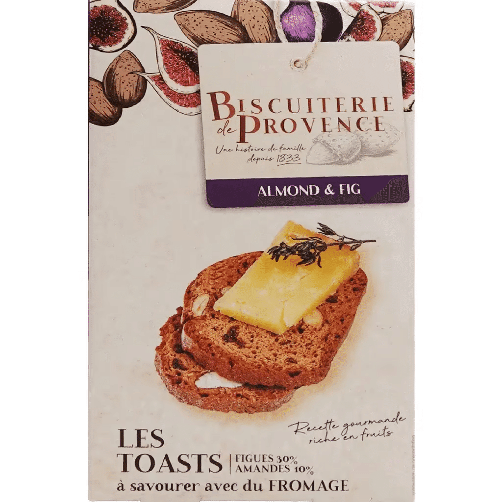 Tostas de Figo embalagem 120 g - BISCUITERIE DE PROVENCE