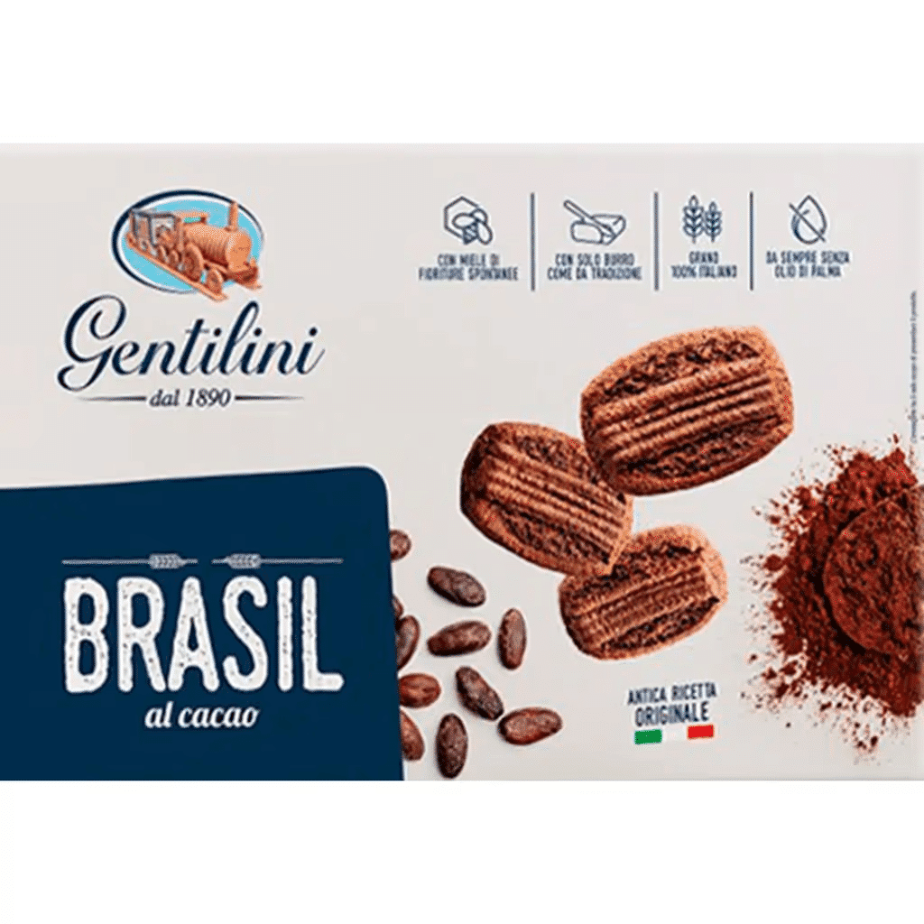 Bolacha de Chocolate do Brasil embalagem 250 g - GENTILINI