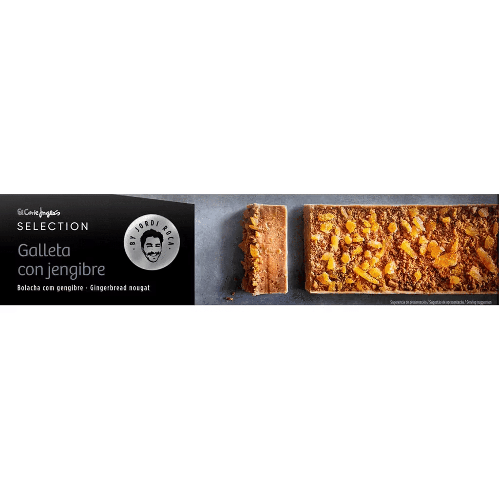 Torrão de Bolacha com Gengibre By Jordi Roca embalagem 300 g - EL CORTE INGLÉS SELECTION