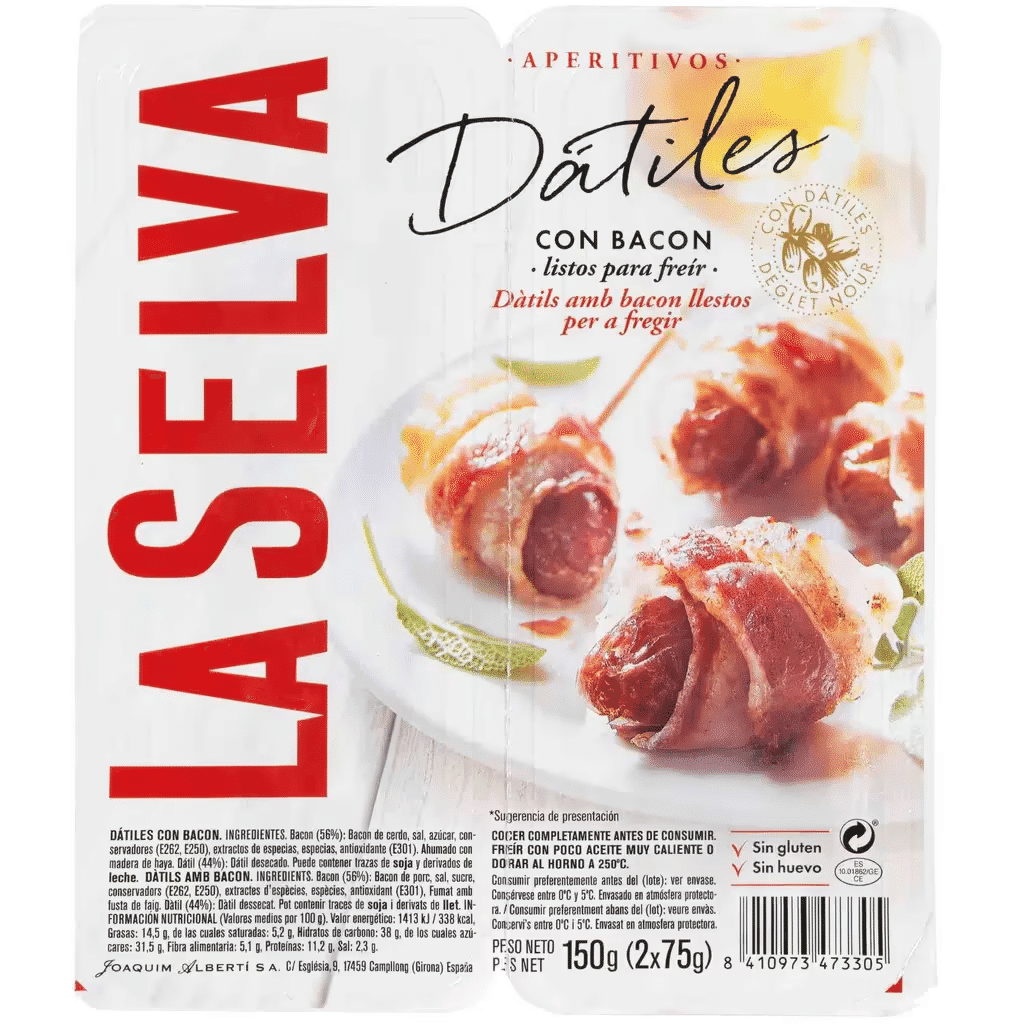 Tâmaras com Bacon - LA SELVA