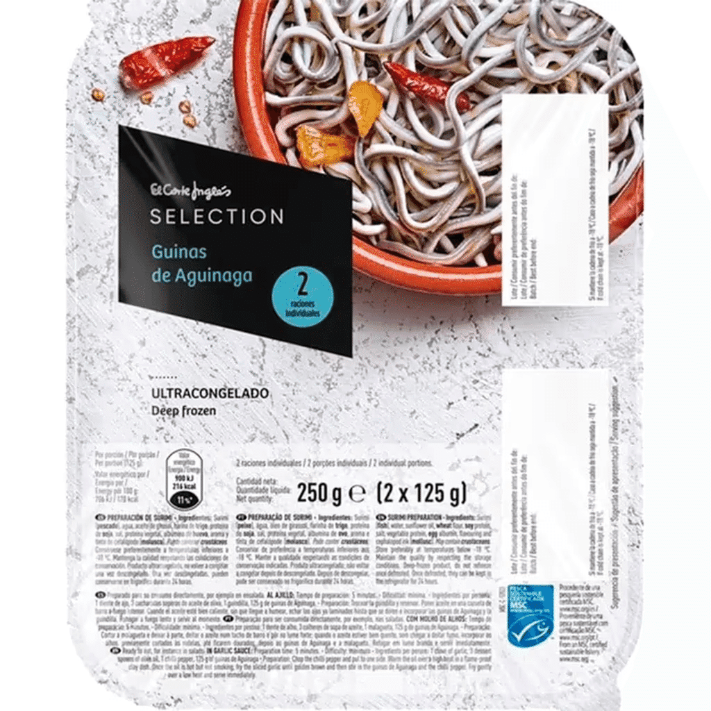 Guinas Aguinaga 2x125 g embalagem 250 g - EL CORTE INGLÉS SELECTION