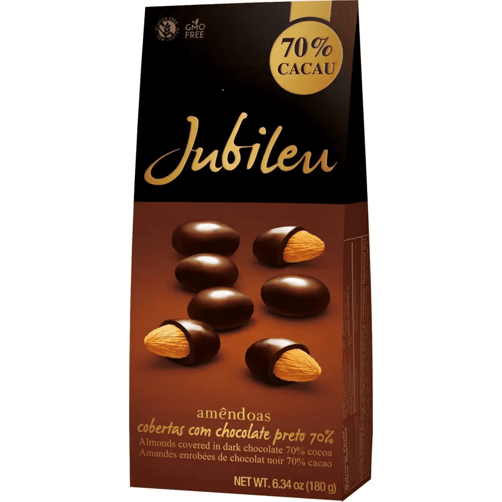 Amêndoas Chocolate Negro 70% Cacau - JUBILEU