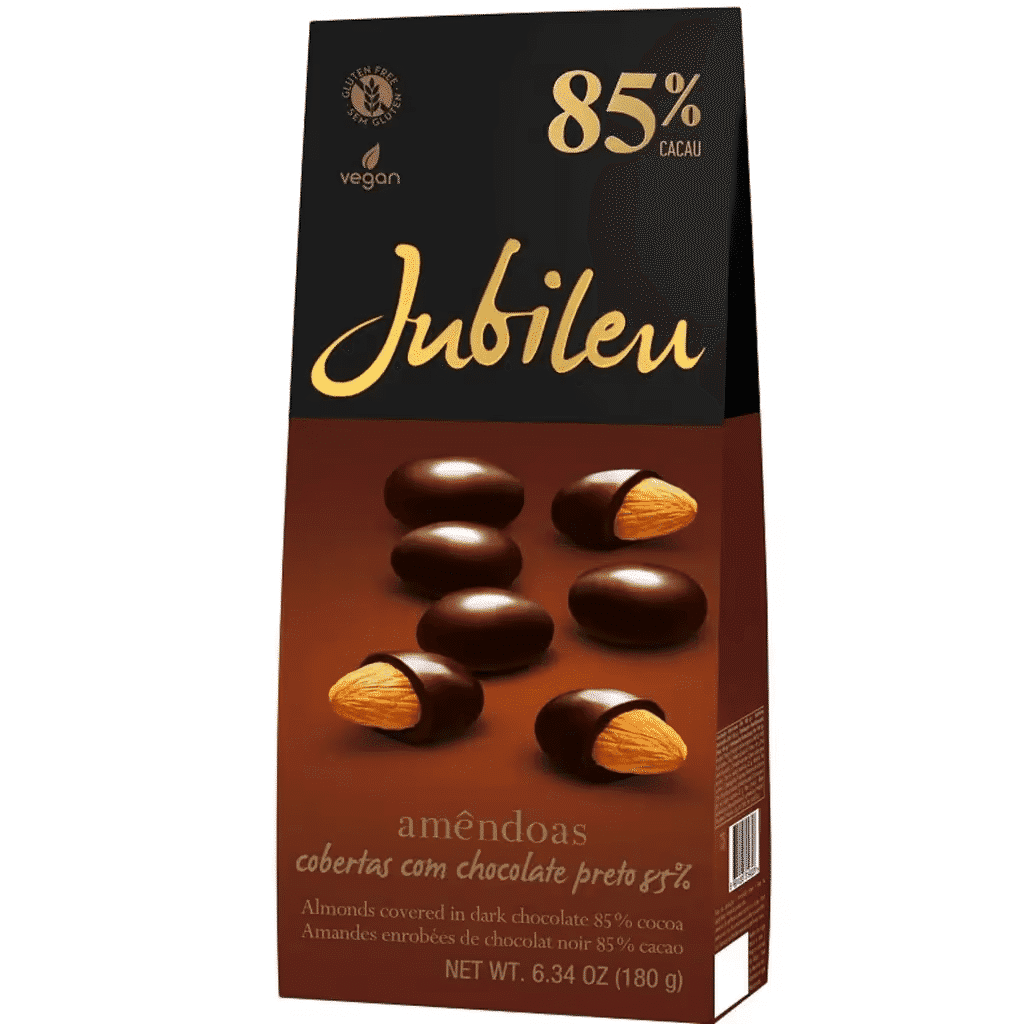 Amêndoas Chocolate 85% Cacau - JUBILEU