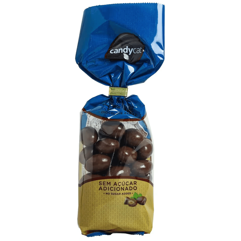 Amêndoas Chocolate de Leite sem Adição de Açúcar - CANDYCAT
