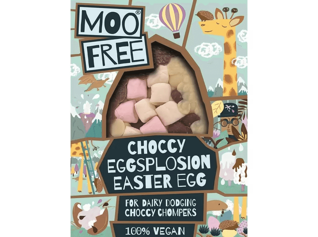Ovo Páscoa Eggsplosion Vegan 80g - MOO FREE