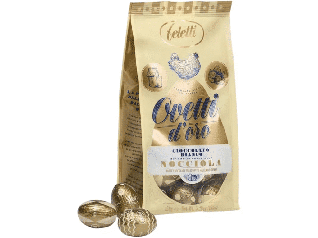 Ovinhos Chocolate Branco 150 G - FELETTI