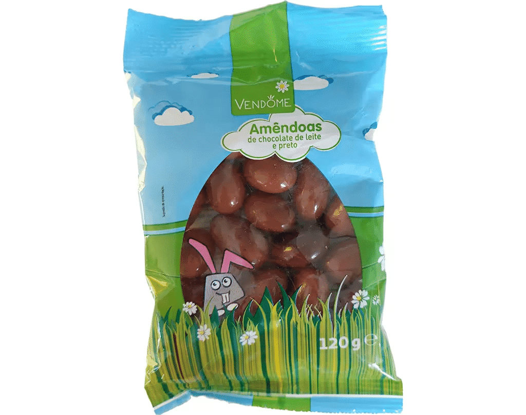 Amendoa C/ Chocolate Sortido 120g - VENDOME