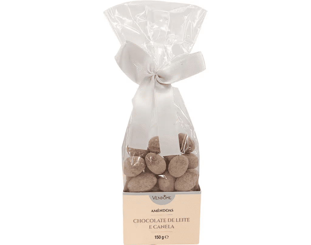 Amendoa Chocolate Leite E Canela 150g - VENDOME