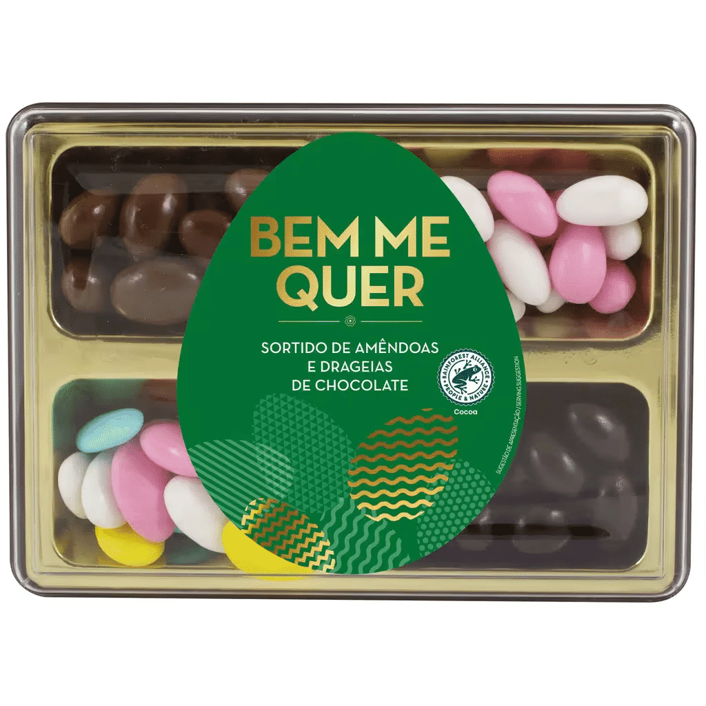 Amêndoas Chocolate Dragueias Sortido - BEM ME QUER