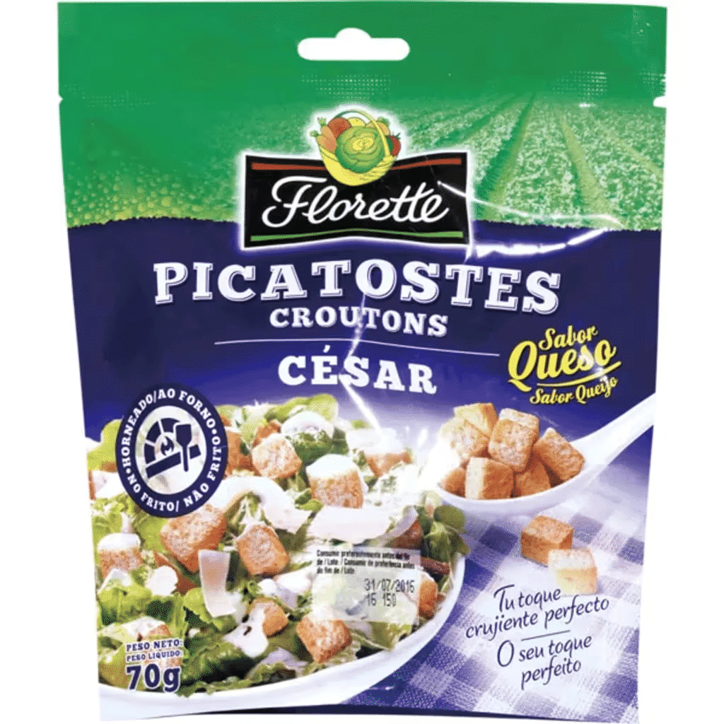 Croutons César embalagem 70 g - FLORETTE