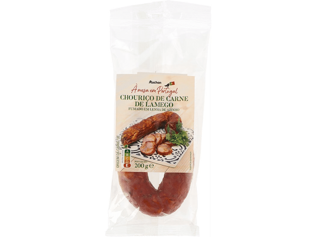 Chouriço De Carne À Mesa Em Portugal Lamego 200g - AUCHAN