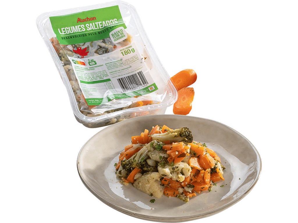 Legumes Salteados 180g - AUCHAN