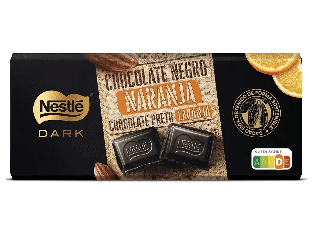 Tablete Nestle Dark Orange 120g - NESTLÉ