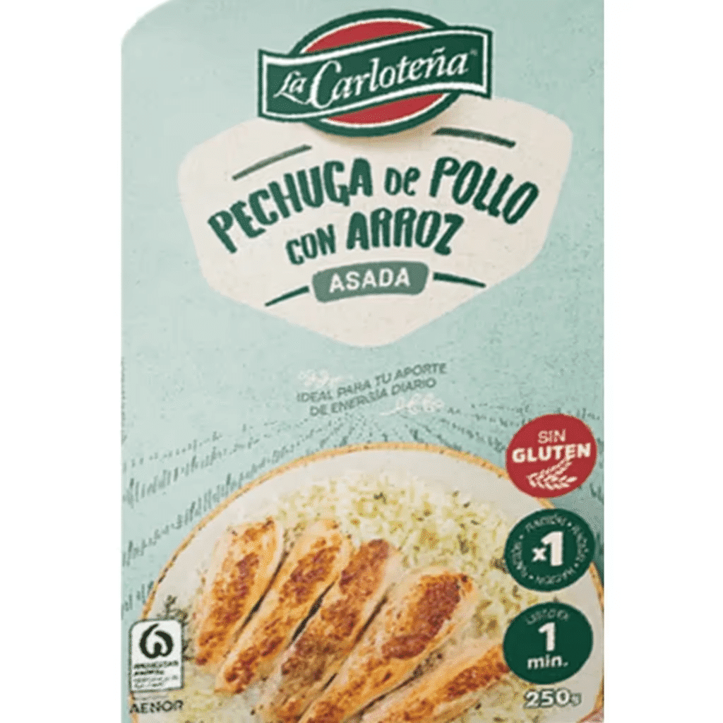 Peito de Frango Assado com Arroz unidade 250 g - LA CARLOTEÑA