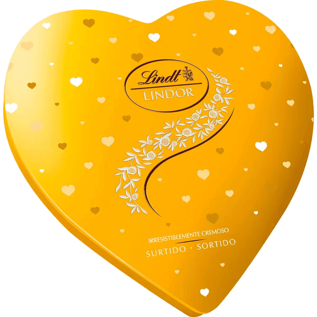 Bombons de Chocolate Sortido Corações Lindor embalagem 225 g - LINDT