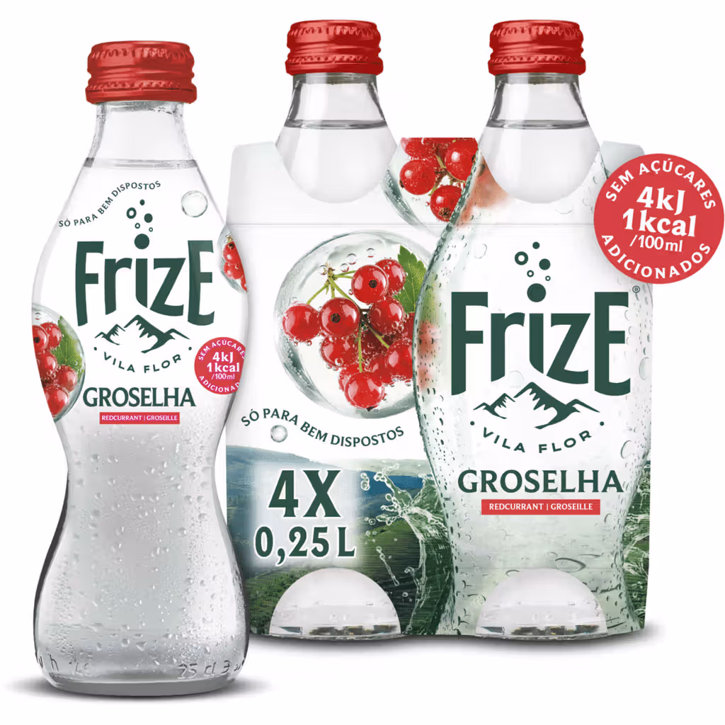Água com Gás Groselha - FRIZE
