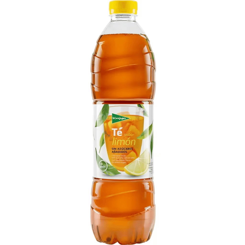 Iced Tea de Limão sem Açúcares Adicionados sem Glúten garrafa 1,5 L - EL CORTE INGLÉS