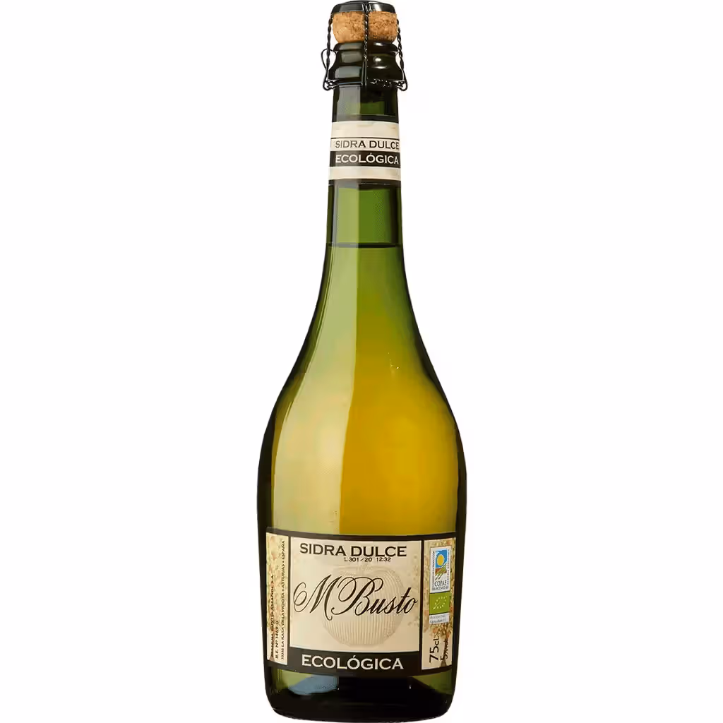 Sidra Doce Biológica garrafa 75 cl - MANUEL BUSTO