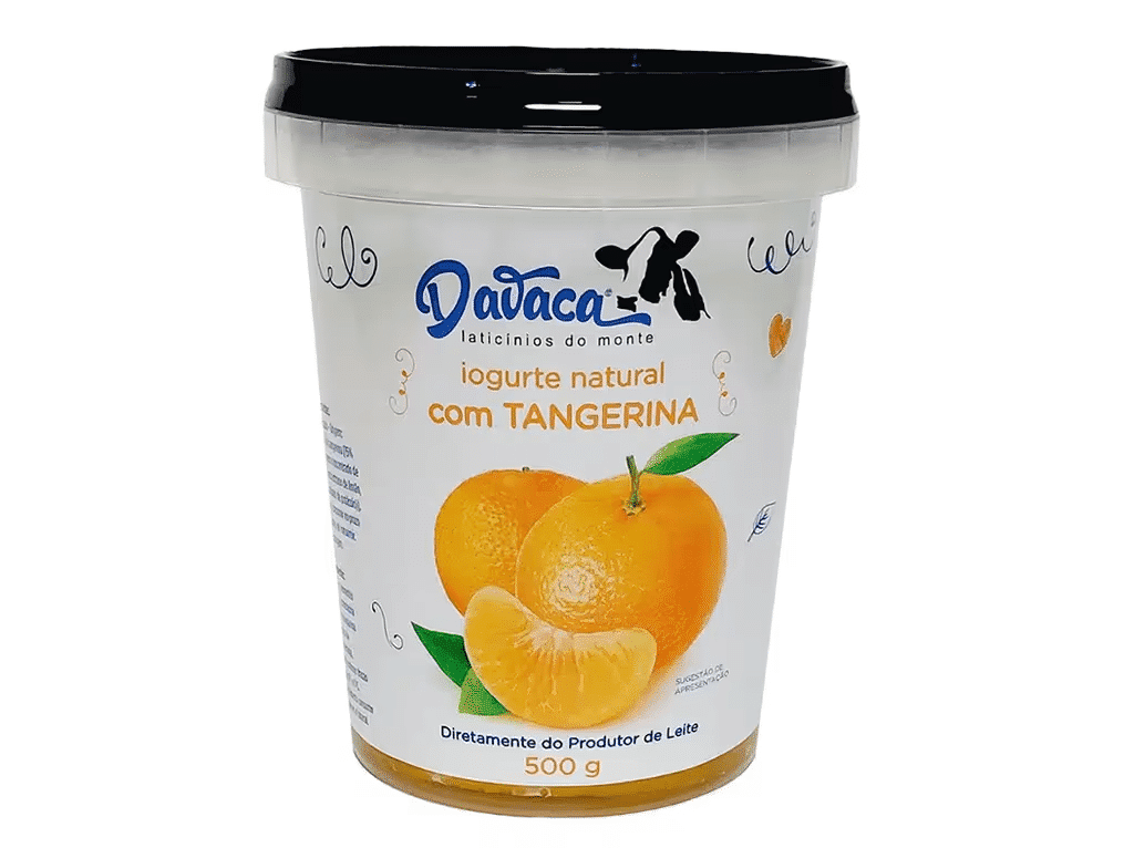 Iogurte Tangerina 500 G - DAVACA
