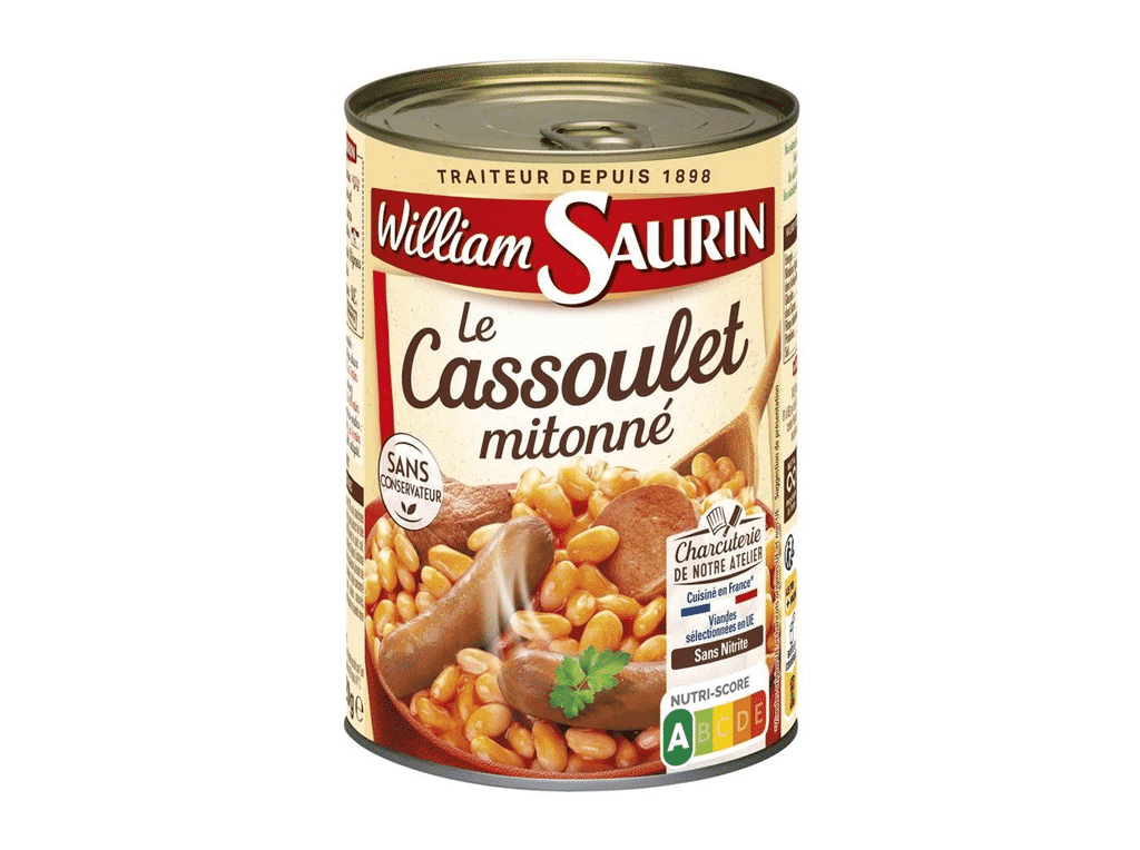 Cassoulet Mitonné 420g - WILLIAM SAURIN