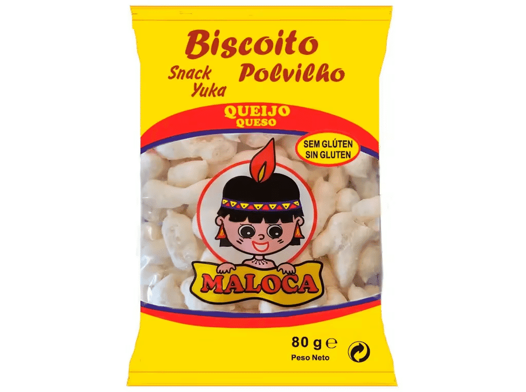 Biscoitos Biscoito De Queijo 80g - MALOCA