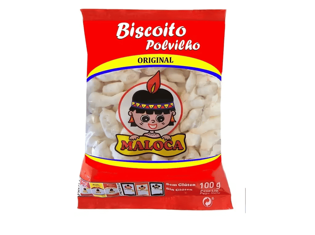Biscoito Polvilho Original Da Mandioca 100g - MALOCA