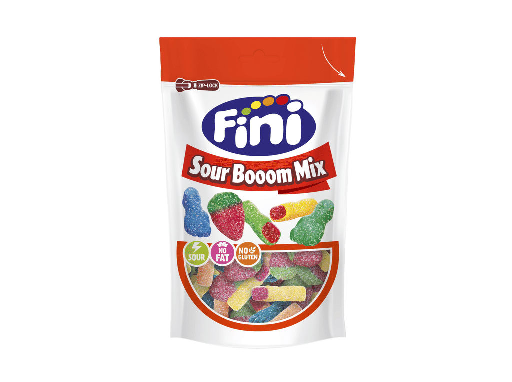 Gomas Sour Boom Mix 165g - FINI