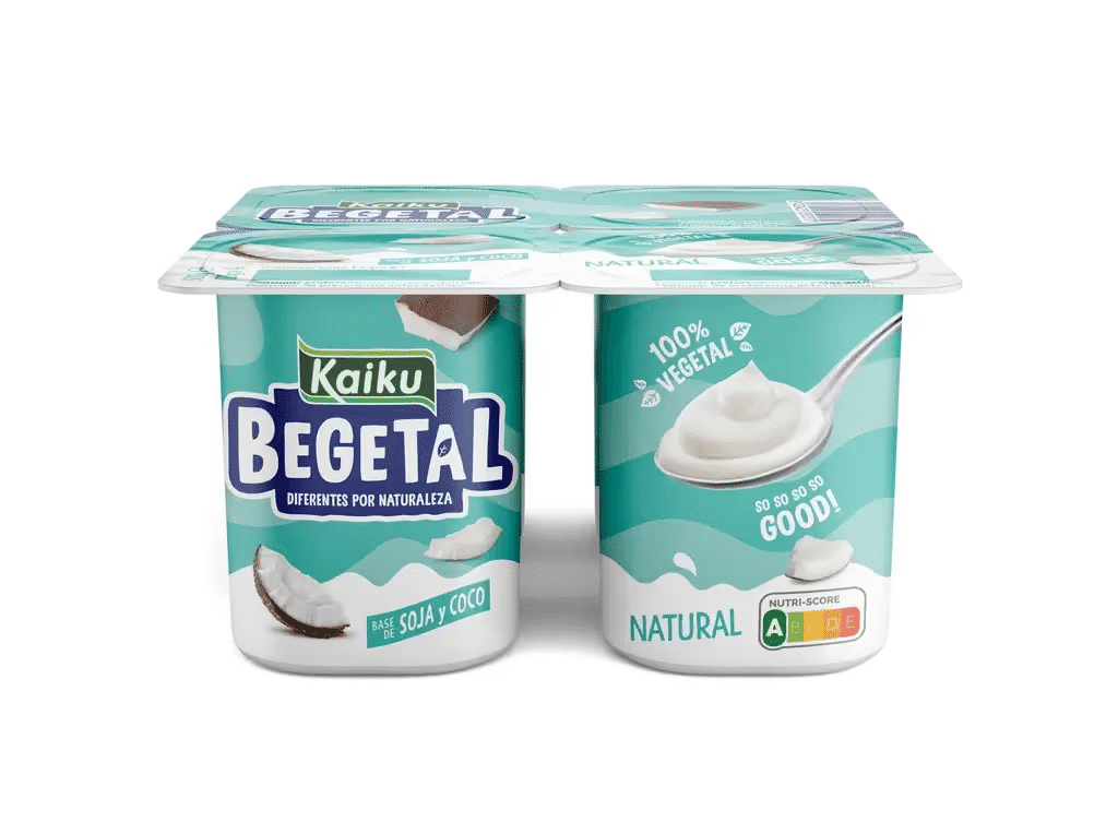 Begetal Soja Coco Natural 4x125 - KAIKU
