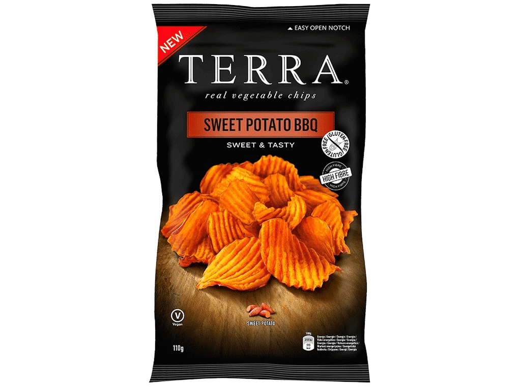 Batata Frita Doce Barbecue 110 G - TERRA CHIPS