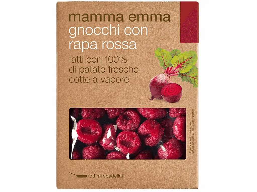 Gnocchi Beterraba 400g - MAMMA EMMA