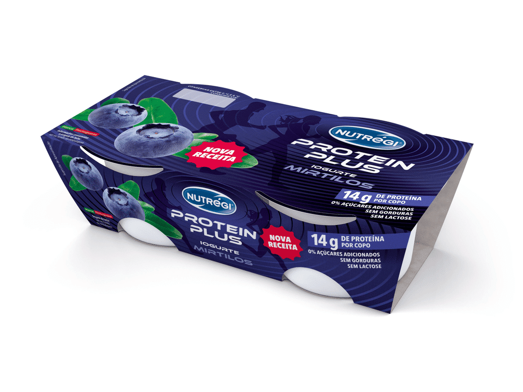 Iogurte Proteina Mirtilo 2 X 140g - NUTRÃGI