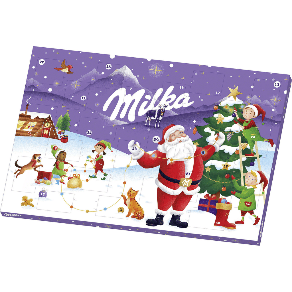 Calendário do Advento de Chocolate - MILKA