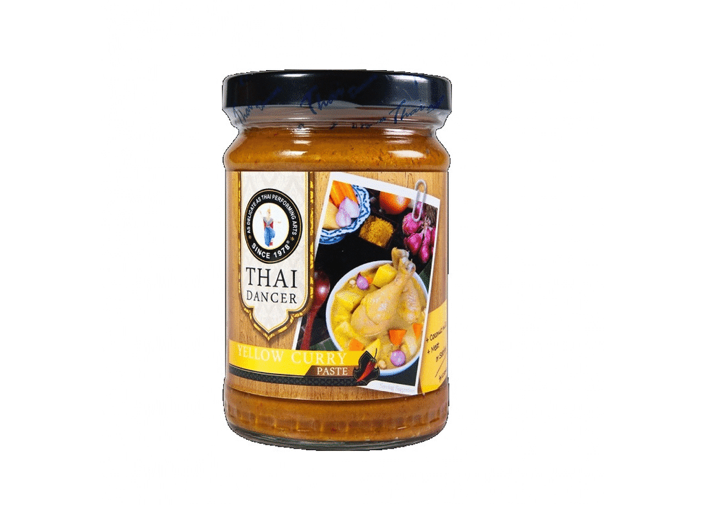 Pasta De Caril Amarelo 227g - THAI DANCER