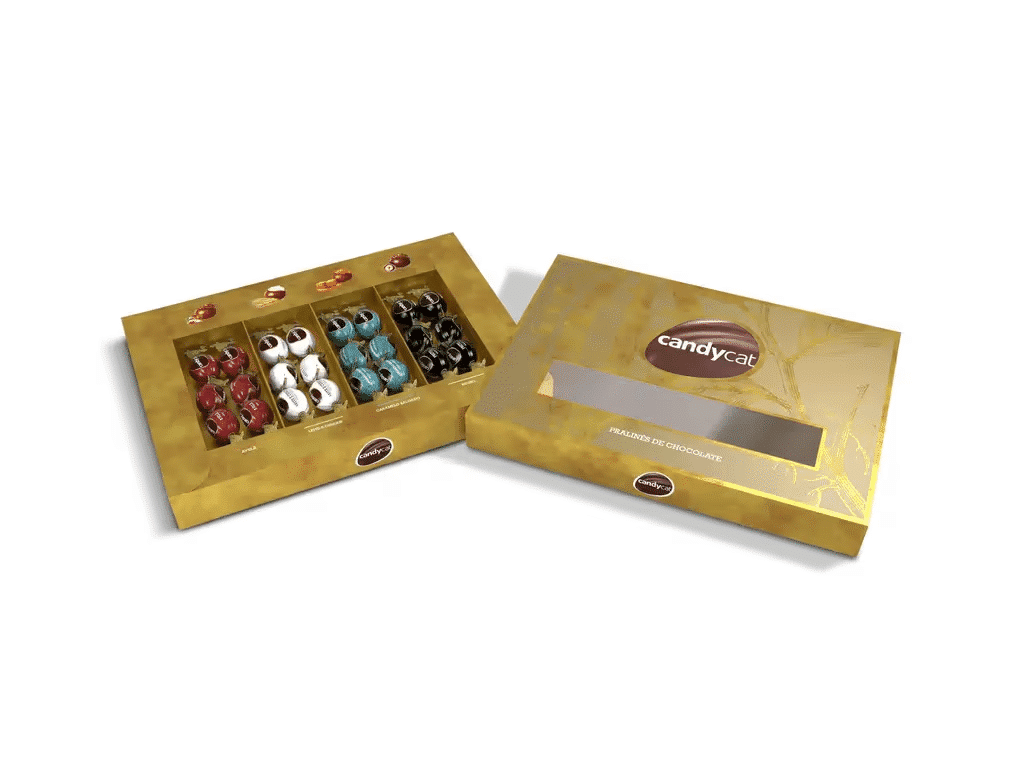 Bombons Cxa Ouro Sort 300g - CANDYCAT