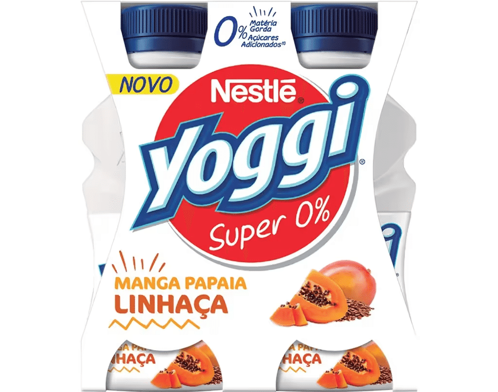 Iogurte Líquido Magro Manga e Papaia - YOGGI