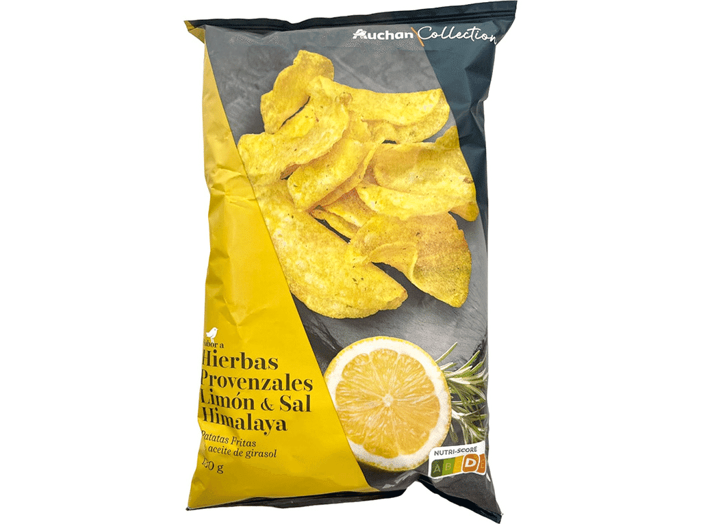 Batata Frita Erva Provence E Limão 130g - AUCHAN COLLECTION