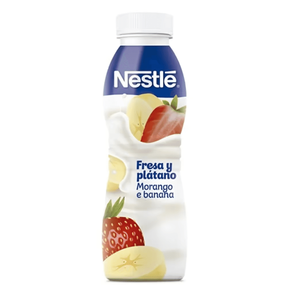 Iogurte Líquido Morango e Banana - NESTLÉ