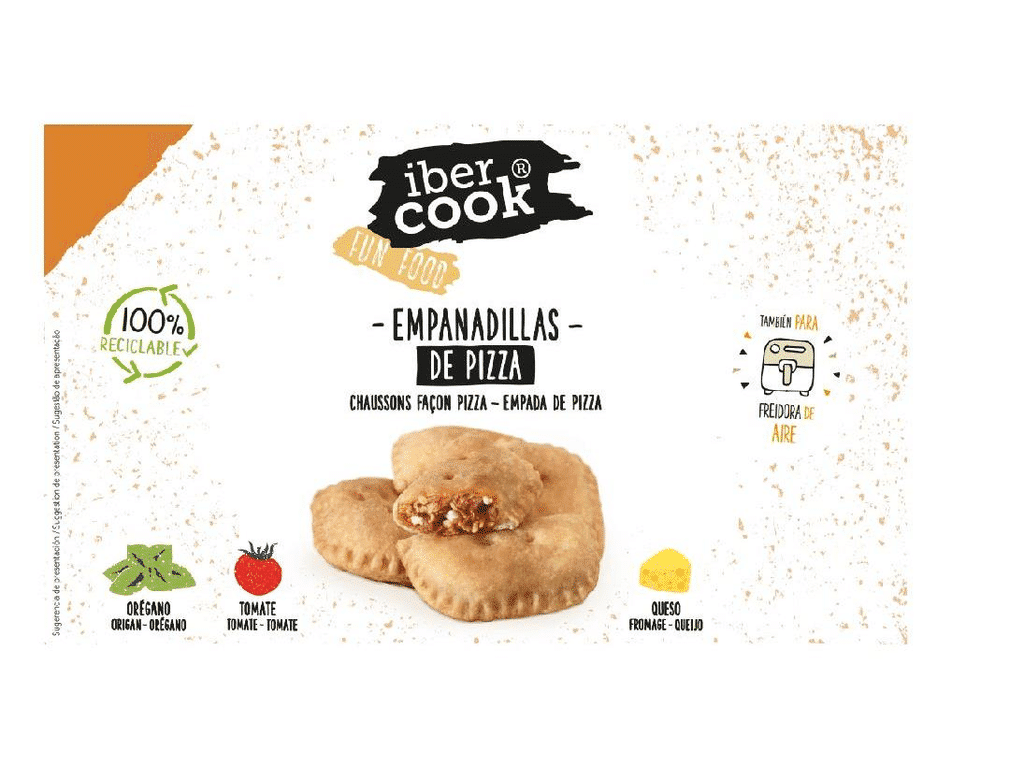 Empanadas Pizza 500g - IBERCOOK