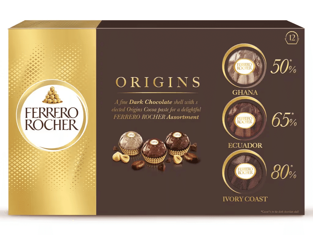 Bombons Origins T12 - FERRERO ROCHER