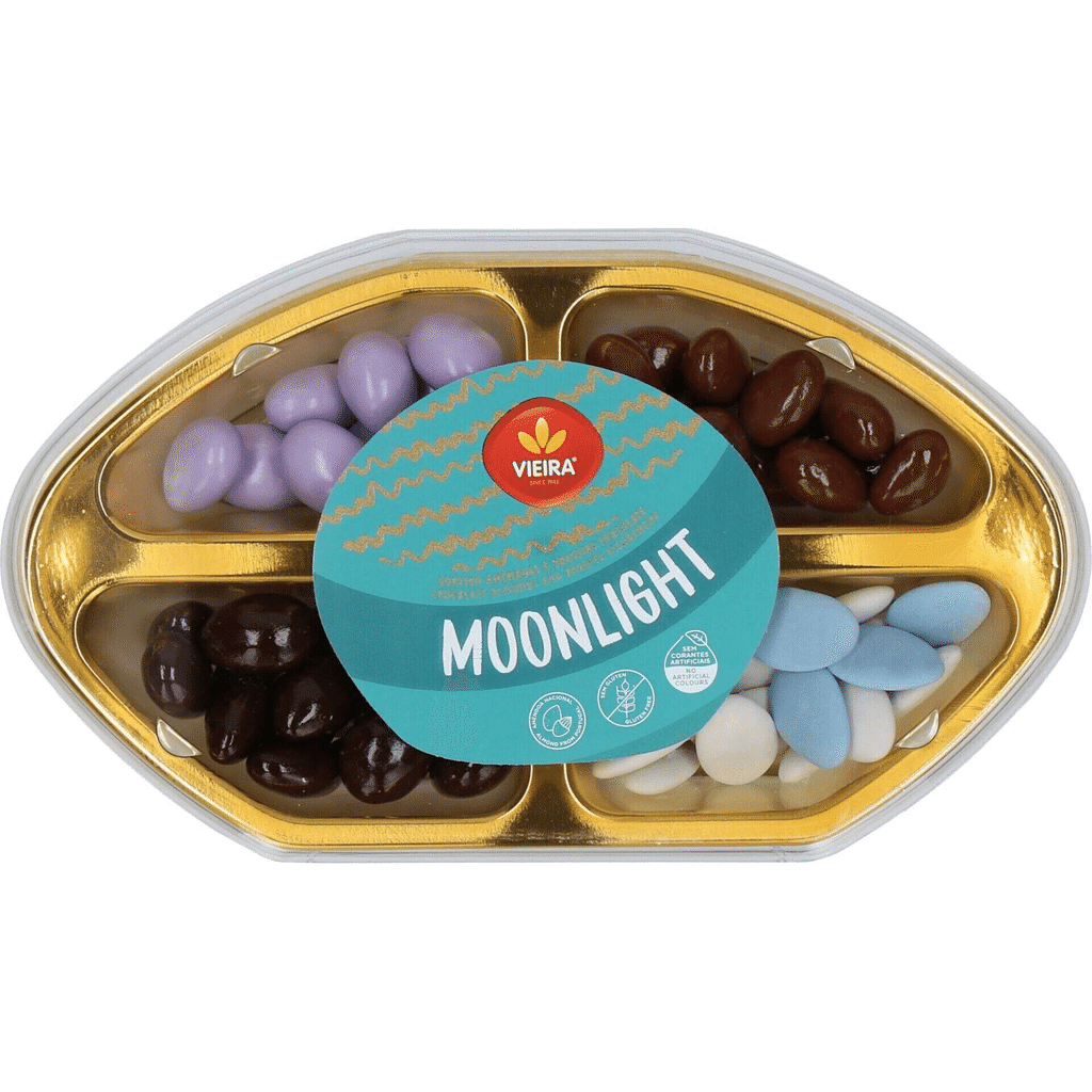 Amêndoas e Drageias de Chocolate Moonlight Sortidas - VIEIRA