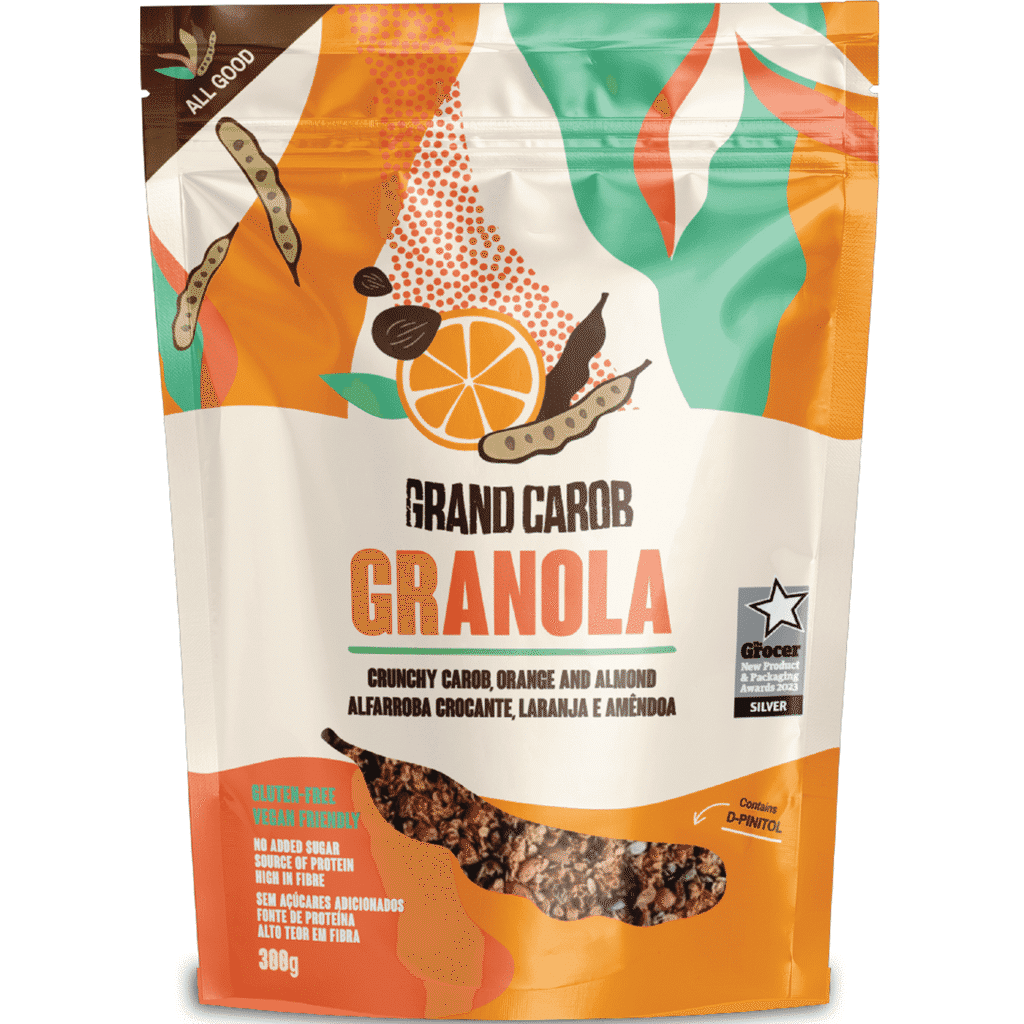Granola Alfarroba, Laranja e Amêndoa - GRAND CAROB